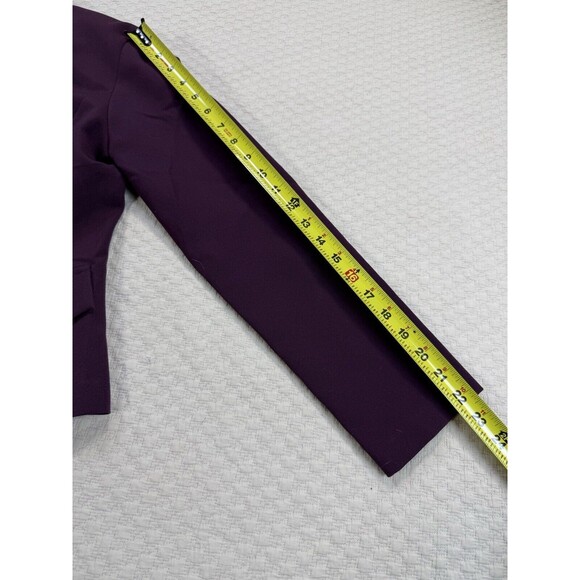 All That Jazz Double Breasted Jacket Dancer Punk Vintage 90's | Plum | Size 7/8 - Picture 11 of 13